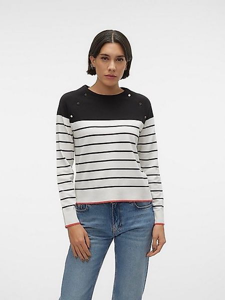 Vero Moda Strickpullover VMALMA LS O-NECK RAGLAN PULLOVER BOO günstig online kaufen