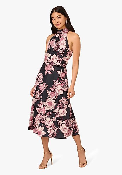 Adrianna Papell Sommerkleid Print Chiffon Halter günstig online kaufen