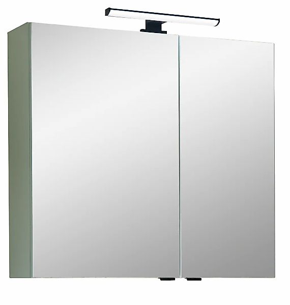 Saphir Badezimmerspiegelschrank "Quickset 500, 2 Türen, 67cm breit, LED-Auf günstig online kaufen