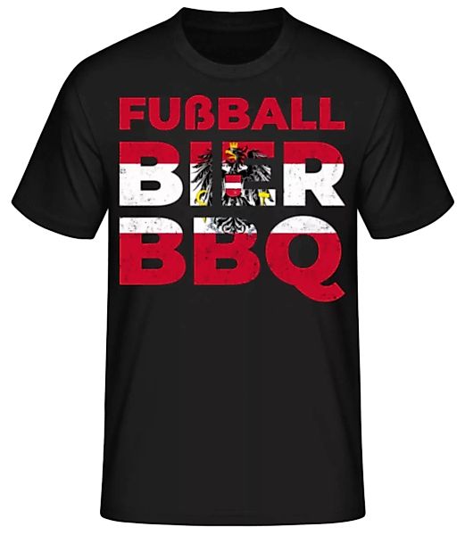 Fußball Bier BBQ · Männer Basic T-Shirt günstig online kaufen