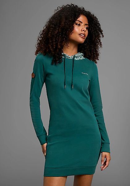 KangaROOS Sweatkleid, mit Allover-Print Kapuze günstig online kaufen