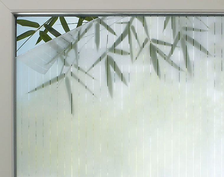 GARDINIA Fensterfolie "Line 25", 1 St., halbtransparent, statisch haftend, günstig online kaufen