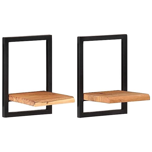 vidaXL Wandregal, Regale 2 Stk. 25x25x35 günstig online kaufen