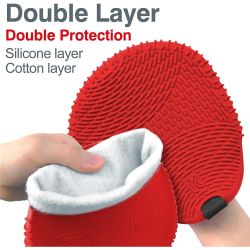 KozyGear Topflappen Silikon Ofenhandschuhe 2 Stück, günstig online kaufen