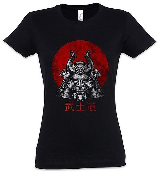 Urban Backwoods Print-Shirt Bushido Samurai I Damen T-Shirt Banzai Krieger günstig online kaufen