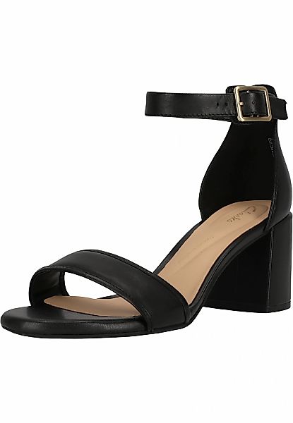 Clarks Sandale "Ezoria Mae", mit raffinierter ausgestellter Ferse günstig online kaufen