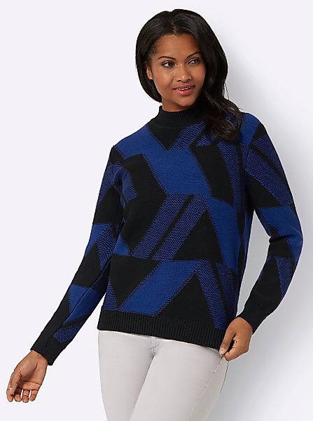 Witt Strickpullover Stehkragenpullover günstig online kaufen