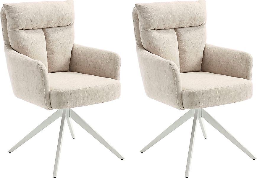 Home affaire Esszimmerstuhl "Monaco, TOPSELLER", (Set), 2 St., Boucle, vers günstig online kaufen