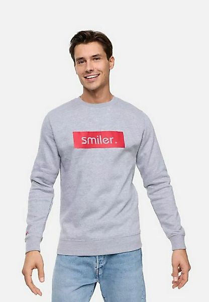smiler. Sweatshirt dude. mit Label-Applikationen günstig online kaufen