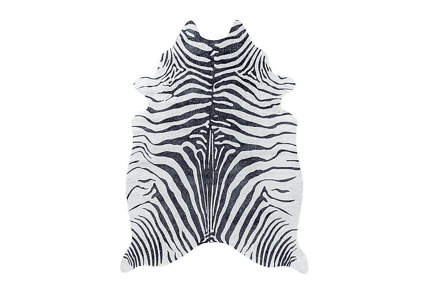 Teppium Teppich Tigerfell imitat, Rund, Höhe: 7 mm, Fellteppich Kuhfell Tig günstig online kaufen