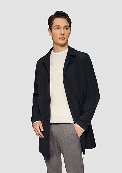 s.Oliver BLACK LABEL Langmantel Wasserabweisender Mantel günstig online kaufen