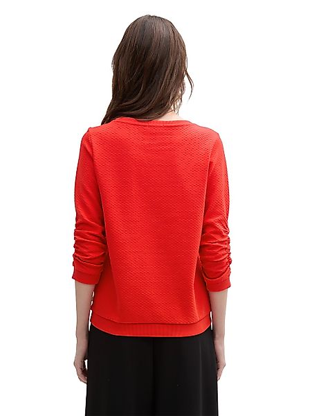 TOM TAILOR Denim Sweatshirt mit besonderer günstig online kaufen
