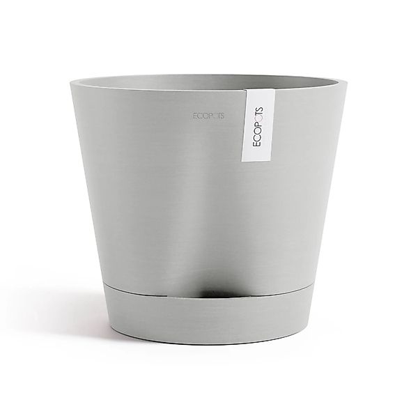Ecopots Pflanztopf Venice 2 Weißgrau 30 cm x 26,3 cm günstig online kaufen