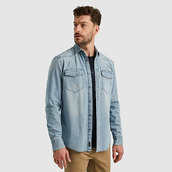 PME LEGEND Jeanshemd Long Sleeve Shirt günstig online kaufen