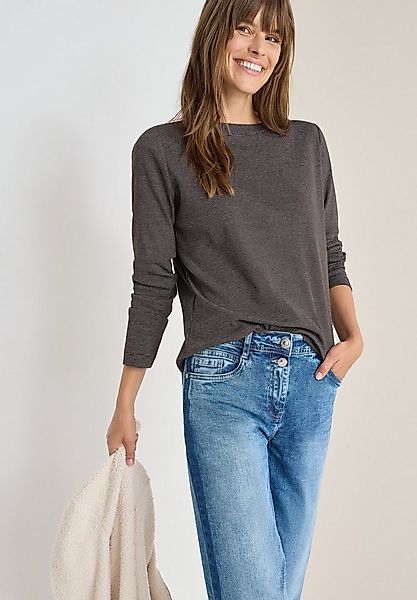 CECIL Langarmshirt mit feinen Streifen günstig online kaufen