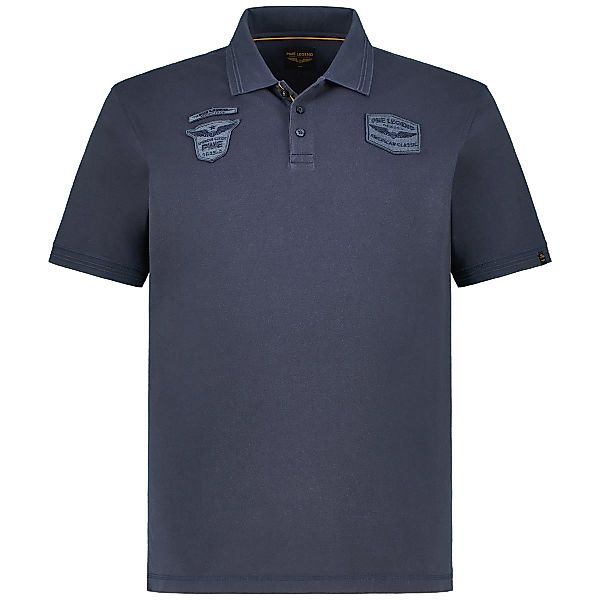 PME LEGEND Poloshirt aus Baumwolle Farbe dunkelblau Größe: 5XL günstig online kaufen