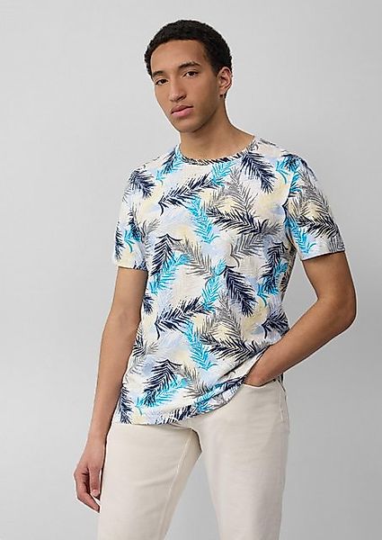 s.Oliver Kurzarmshirt T-Shirt aus Leinenmix mit günstig online kaufen