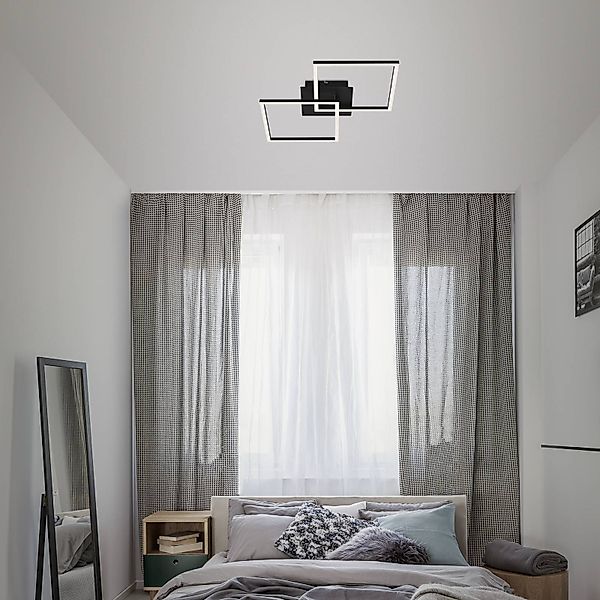 Briloner Leuchten Deckenleuchte LED Deckenlampe Extra-Warmweiß Wohnzimmer S günstig online kaufen