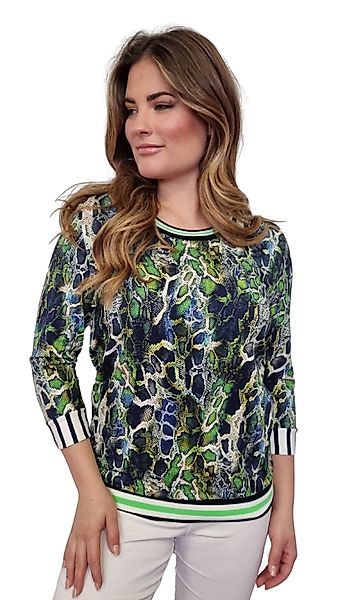 Estefania for woman 3/4-Arm-Shirt in Snake-Print günstig online kaufen