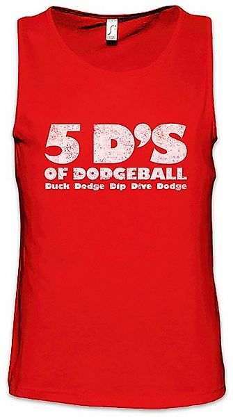 Urban Backwoods Tanktop 5 D's Ärmelloses T-Shirt Of Voll Globo Dodgeball Fu günstig online kaufen