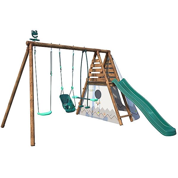 Soulet Holzschaukel Camelia 426 cm x 354 cm x 222 cm günstig online kaufen