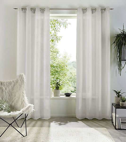my home Gardine XANA mit Ösen, günstig online kaufen