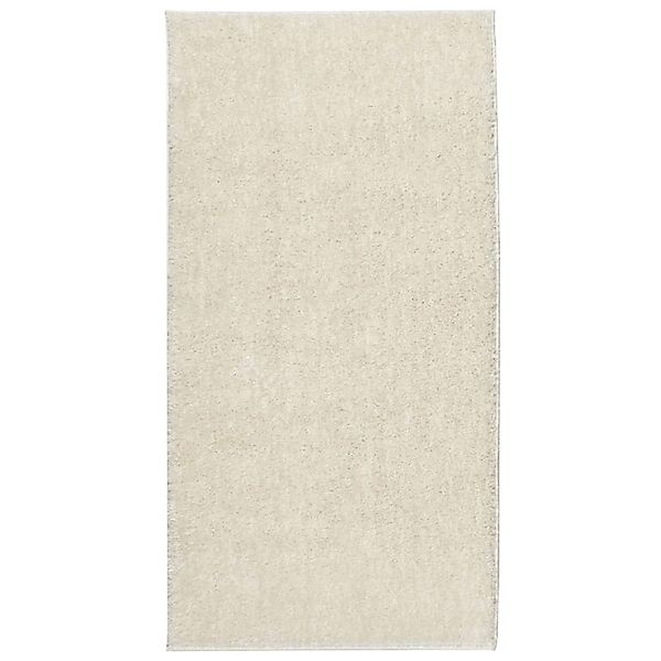 vidaXL Teppich Istan Hochflor Glänzend Creme 80x150 Cm 1954573 günstig online kaufen