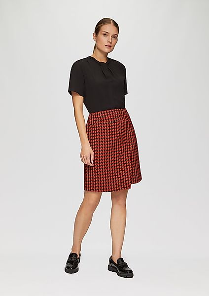 s.Oliver BLACK LABEL Minirock Bouclé-Rock in günstig online kaufen