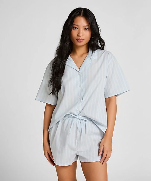 Hunkemöller Pyjama "Gestreiftes Baumwolljacke" günstig online kaufen