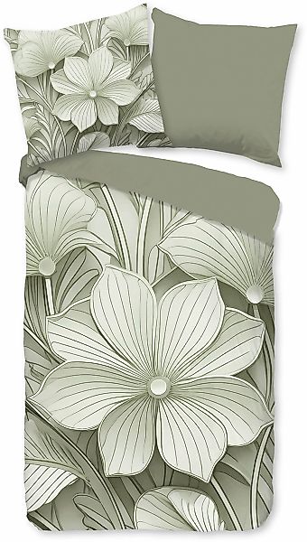 good morning Wendebettwäsche "Artdeco" 3 Stk. 100% Baumwolle, Renforcé, Rei günstig online kaufen