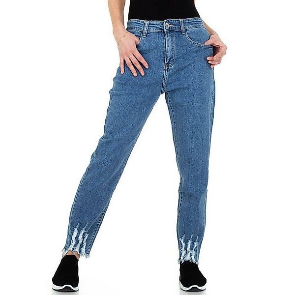 Ital-Design Boyfriend-Jeans Damen Freizeit Destroyed-Look Stretch Boyfriend günstig online kaufen