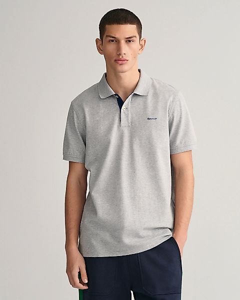 Gant Poloshirt "REG CONTRAST PIQUE SS RUGGER" mit kontrastfarbenen Einsätze günstig online kaufen