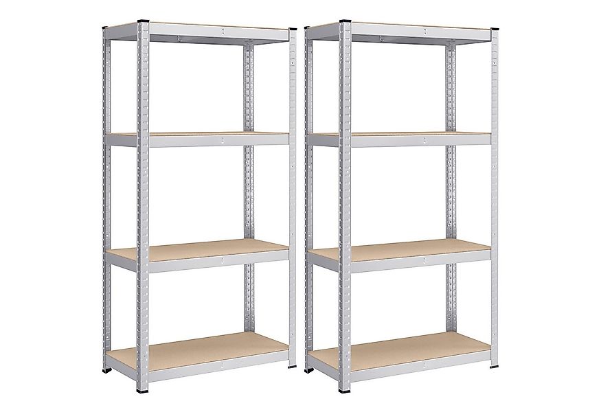 SONGMICS Standregal Küchenregal, 2-tlg., Lagerregal, 40 x 80 x 160 cm,4 ver günstig online kaufen