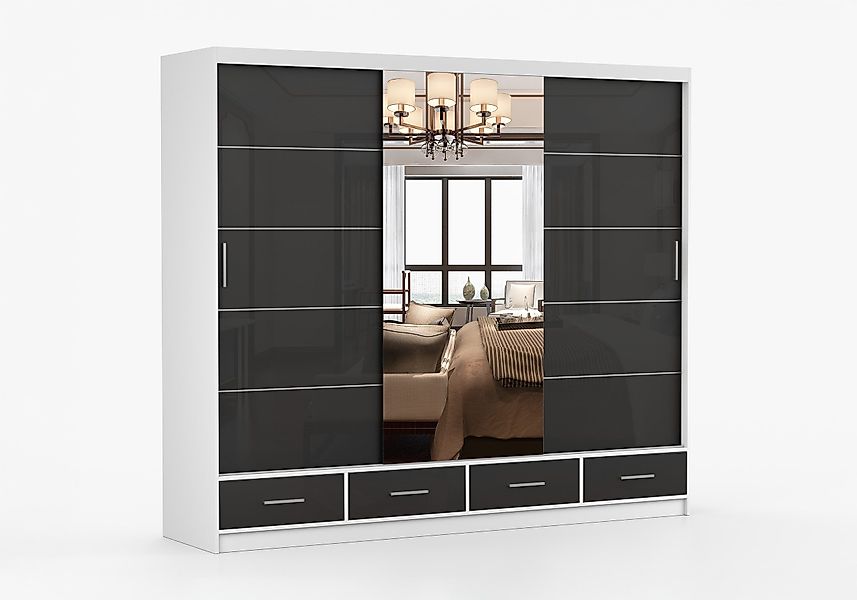 imoebel24 Schwebetürenschrank FLORENCE S 250 cm günstig online kaufen