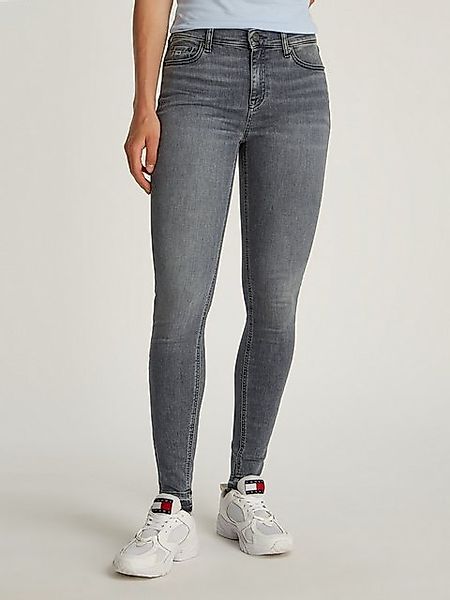 Tommy Jeans Skinny-fit-Jeans "NORA MR SKNY", mit Waschung, mit Logo-Badge günstig online kaufen
