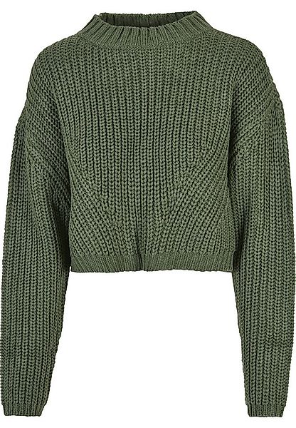 URBAN CLASSICS Sweatshirt Urban Classics Damen Ladies Wide Oversize Sweater günstig online kaufen