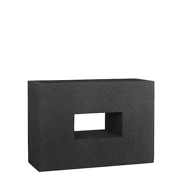 Pflanzwerk Hochbeet Pflanzkübel Vista Premium Frostbeständig 75 cm Anthrazi günstig online kaufen