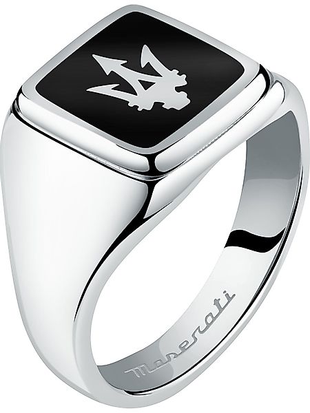 MASERATI Fingerring Maserati Herren-Herrenring Edelstahl, Emaille günstig online kaufen