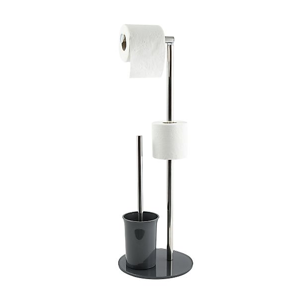 MSV Toilettenpapierhalter BERGAMO, WC Standgarnitur, 3 günstig online kaufen