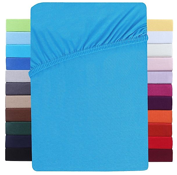 NatureMark Spannbettlaken WASSERBETT Jersey Spannbettlaken, Baumwollmischun günstig online kaufen