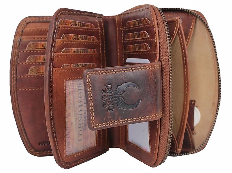 Corno d´Oro Geldbörse Damen Leder Handmade günstig online kaufen