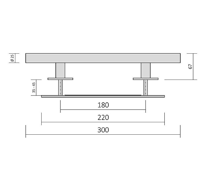 SO-TECH® Türbeschlag Türgriff DUO für Schiebetüren - verschiedene Ausführun günstig online kaufen