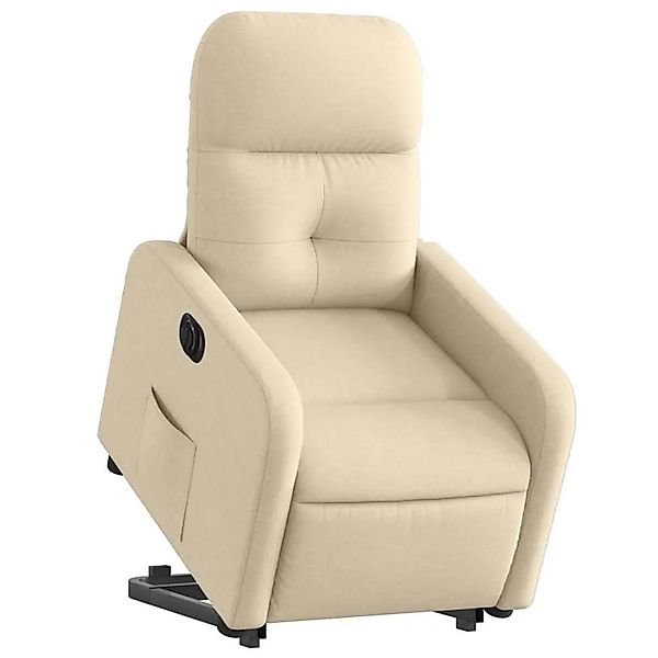vidaXL Relaxsessel mit Aufstehhilfe Elektrisch Creme Stoff 3206821 günstig online kaufen