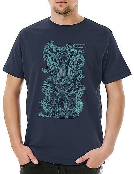 Urban Backwoods Print-Shirt Urban Backwoods Asian Emperor Herren T-Shirt Na günstig online kaufen