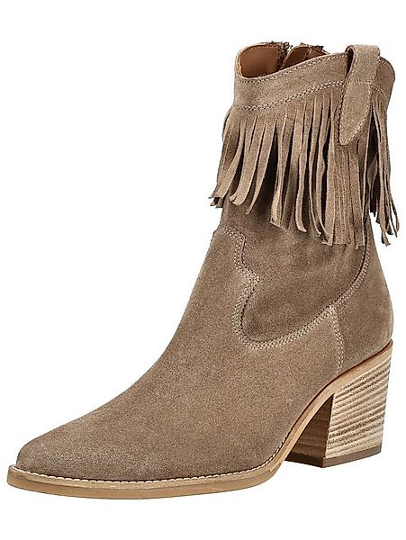 Paul Green Paul Green Stiefelette Veloursleder Bikerboots günstig online kaufen