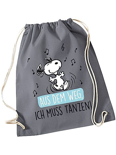 United Labels® Gymbag Peanuts Snoopy – Aus dem Weg, ich muss tanzen! günstig online kaufen