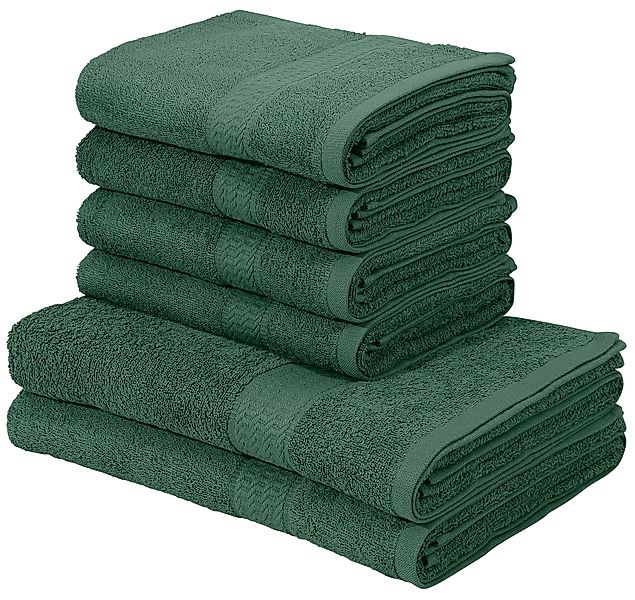 my home Handtuch Set Juna, 6-tlg., günstig online kaufen