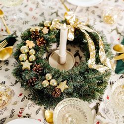 Kunstkranz Weihnachtskranz Türkranz Weihnachten Künstlich Durchmesser günstig online kaufen
