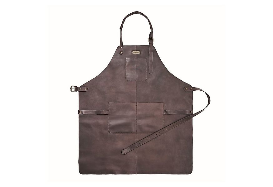 DRAKENSBERG Grillschürze Herren»Bob« Kaffee-Braun, Premium Leder Koch- und günstig online kaufen