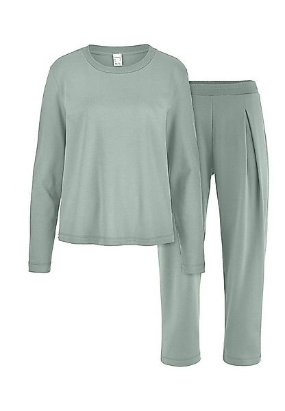 Hessnatur Pyjama Regular PURE NATURE aus reiner Bio-Baumwolle (2 tlg) günstig online kaufen